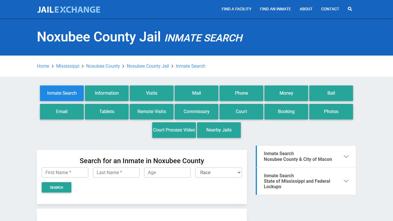 Noxubee County Jail, MS Inmate Search: Roster & Mugshots